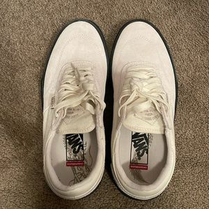 Vans off white shoes